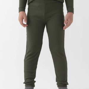 Children's Bamboo Waffle Knit Base Layer Pant