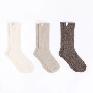 Women's Plush Lounge Calf Sock 3-Pack