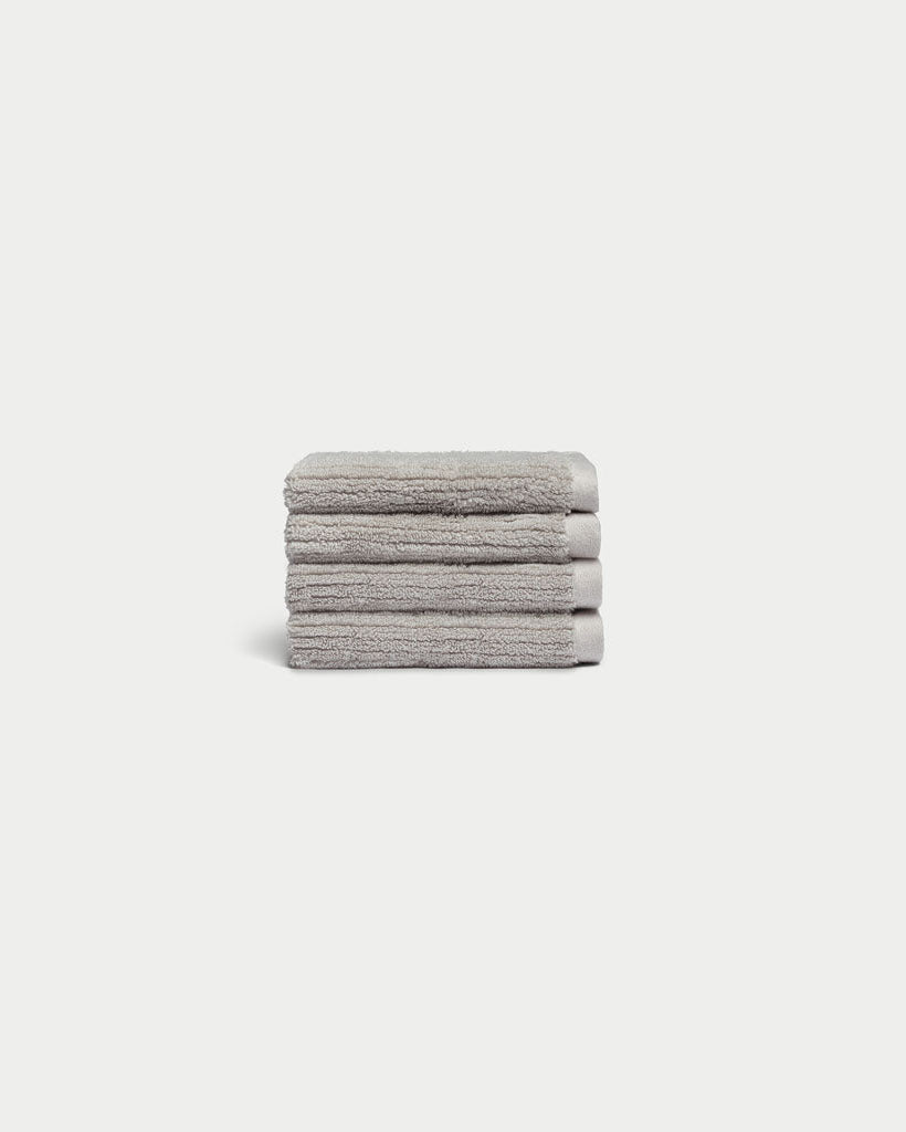 Ribbed Terry Washcloths