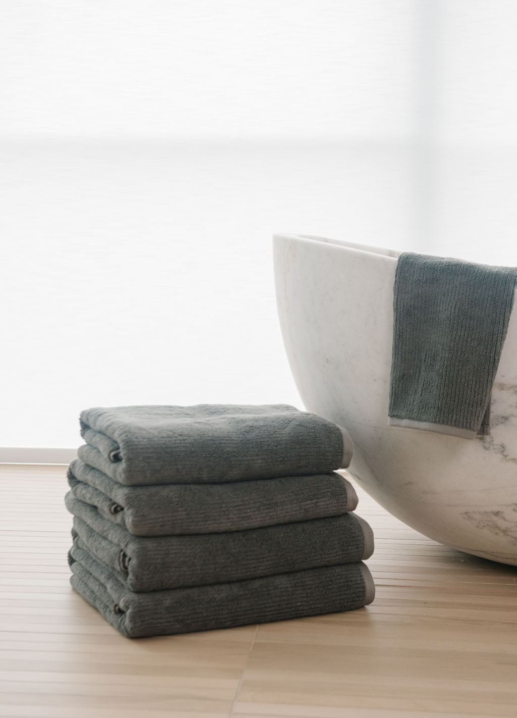 Ribbed Terry Bath Towels - Image 2