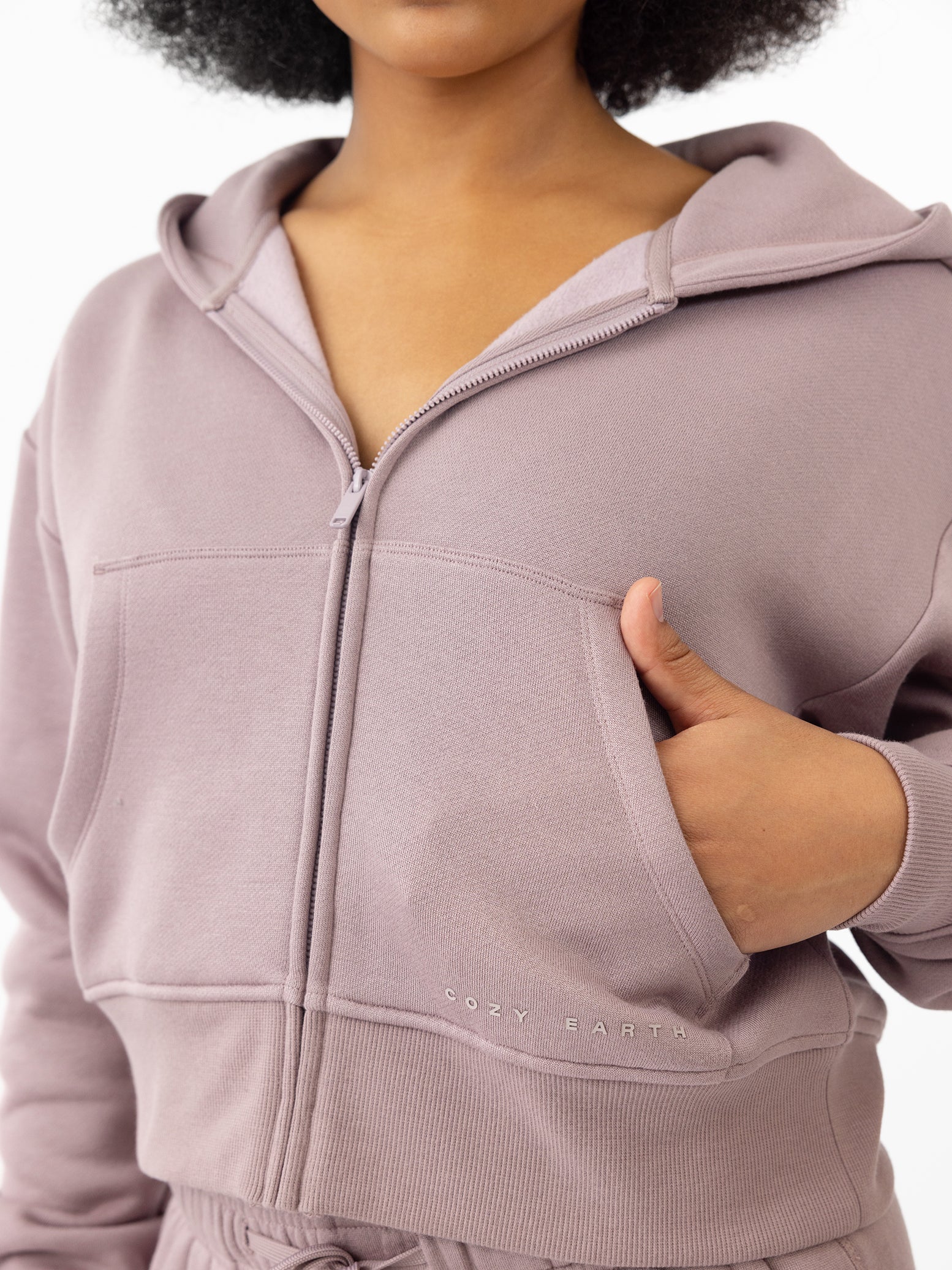 Women's CityScape 1.0 Cropped Full Zip - Image 5