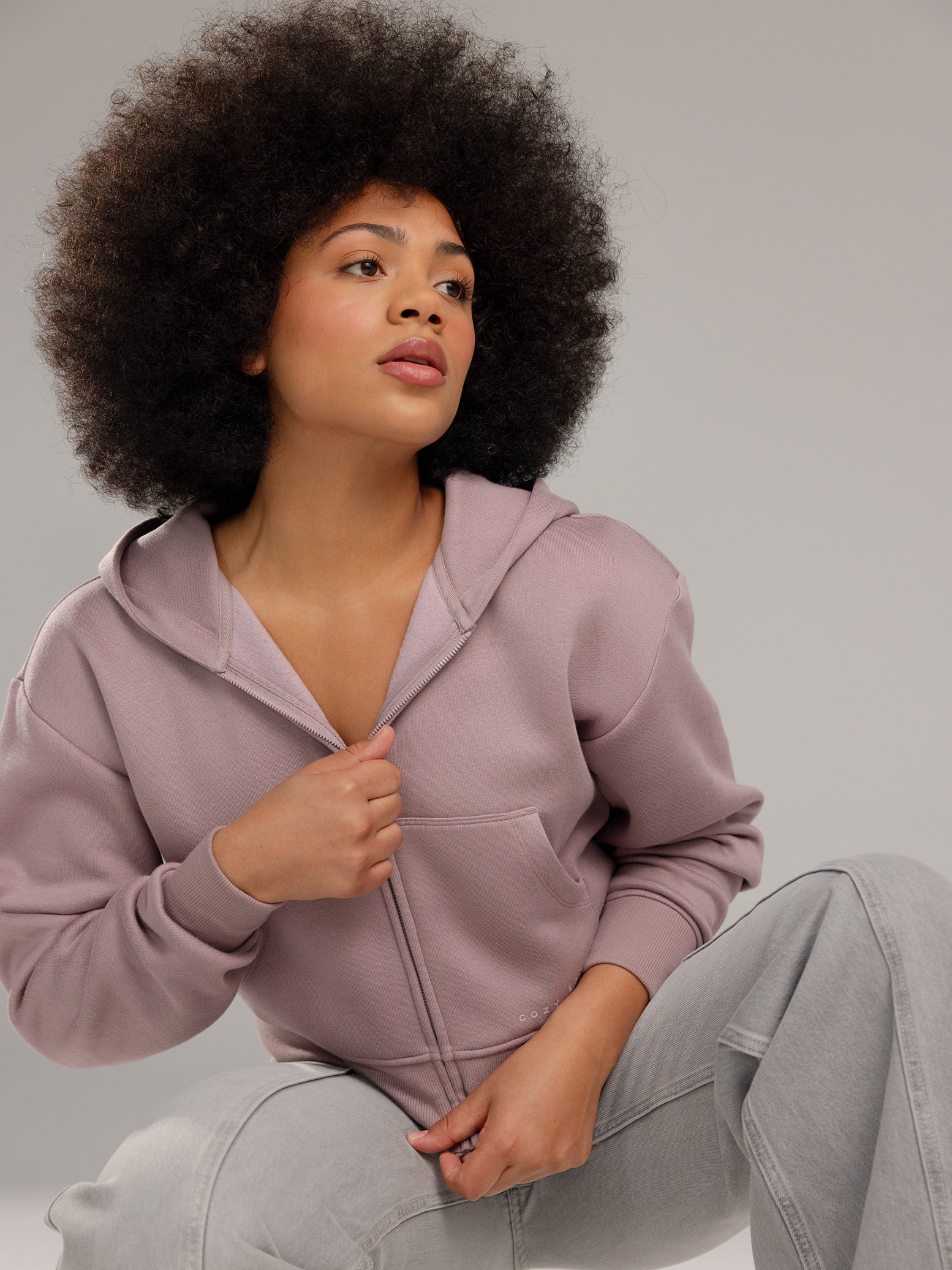 Women's CityScape 1.0 Cropped Full Zip - Image 6