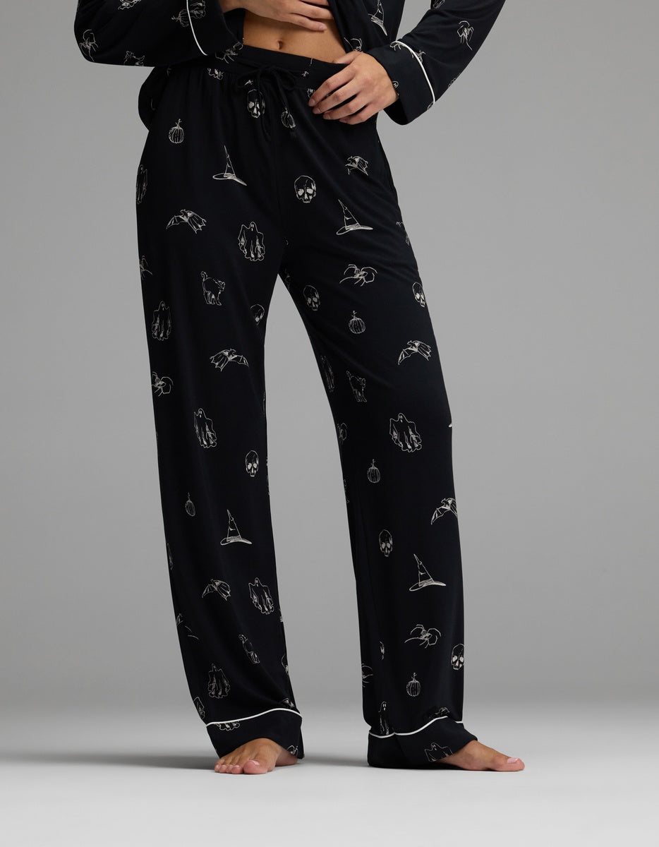 Women's Bamboo Stretch-Knit Long Sleeve Pajama Set - Image 7