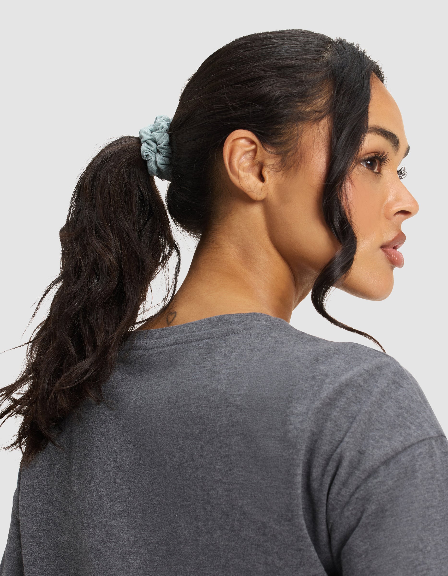 Bamboo Stretch Knit Skinny Scrunchies - Image 3