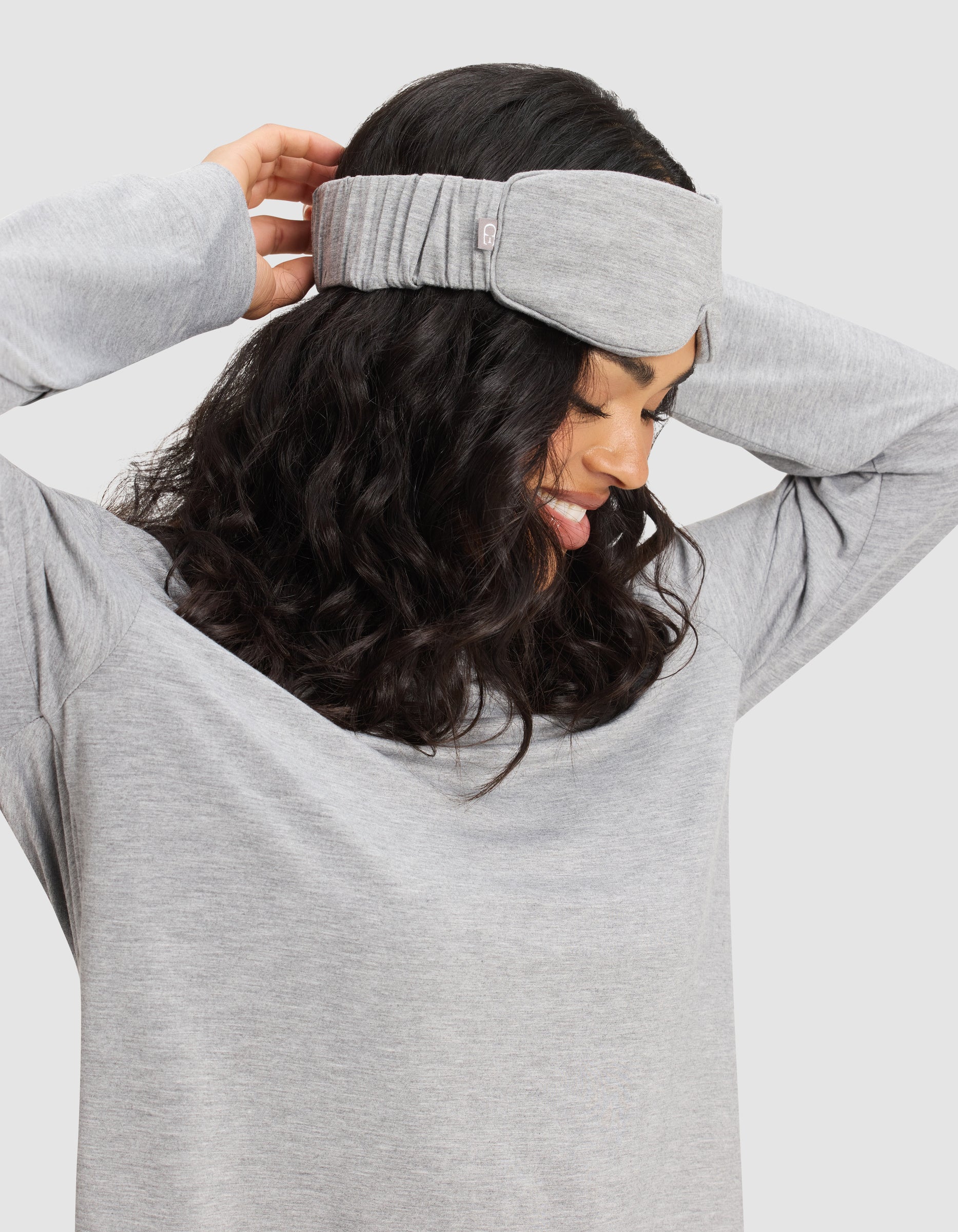 Bamboo Stretch-Knit Sleep Mask - Image 3