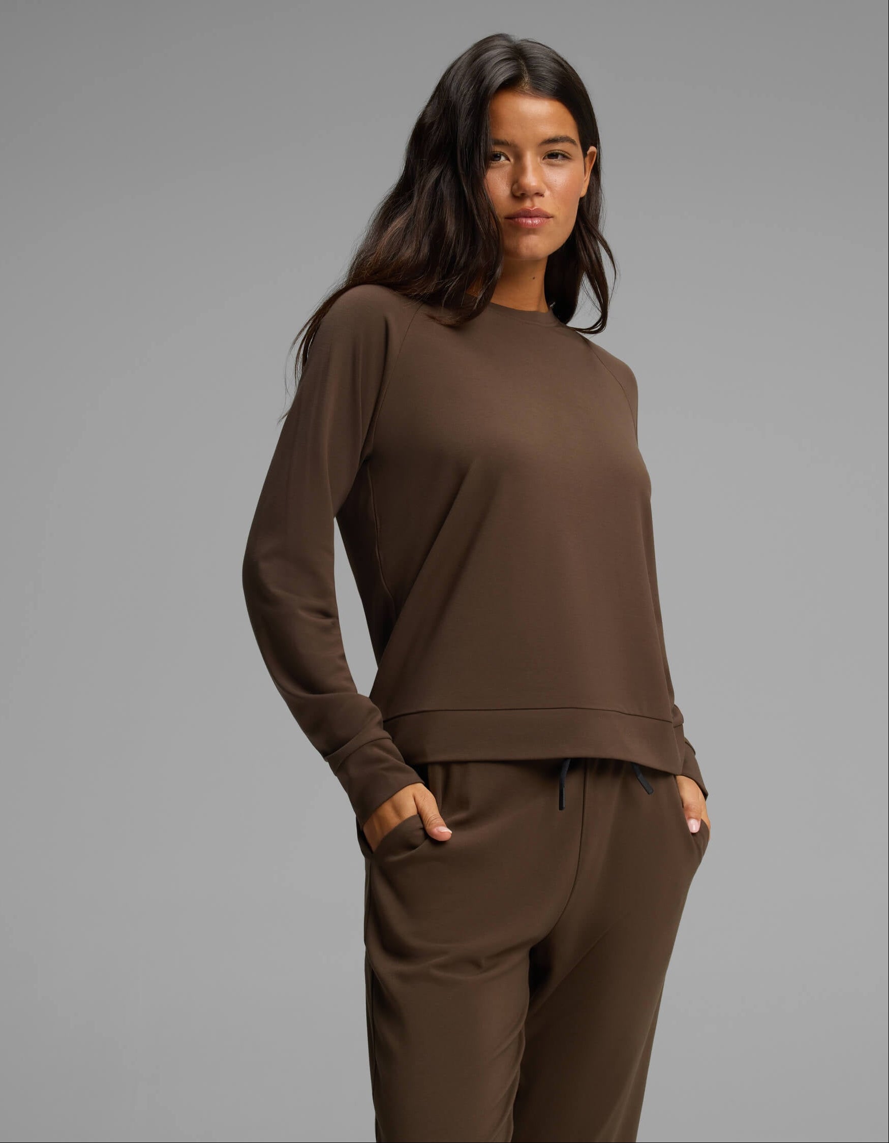 Women's Brushed Bamboo Jogger Set - Image 3