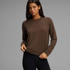 Women's Brushed Bamboo Pullover Crew