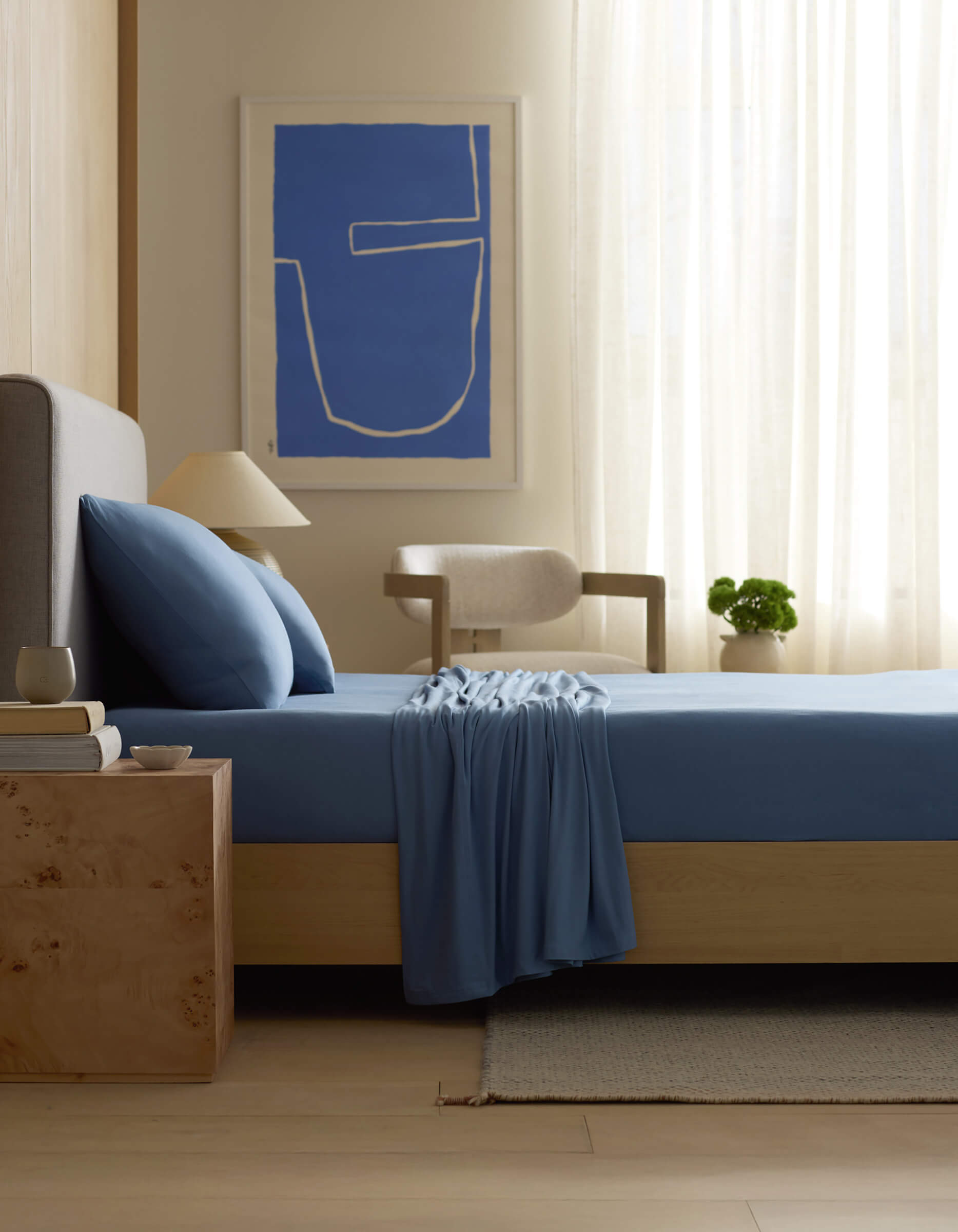 Bamboo Jersey Flat Sheet - Image 3