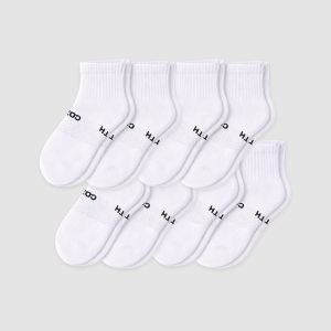 Men's Essential Quarter Sock 8-Pack