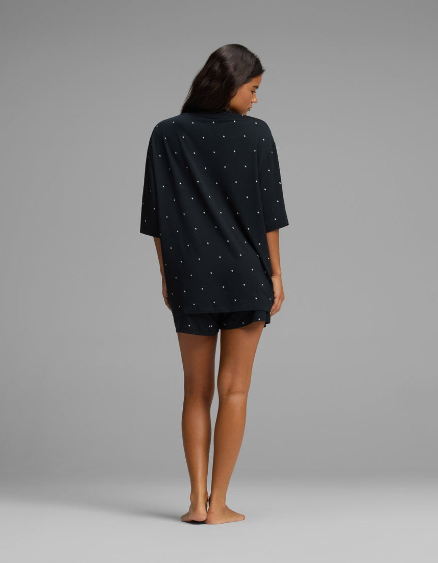 Women's First Layer Boyfriend Sleep Tee & Boxer Short Set - Image 2
