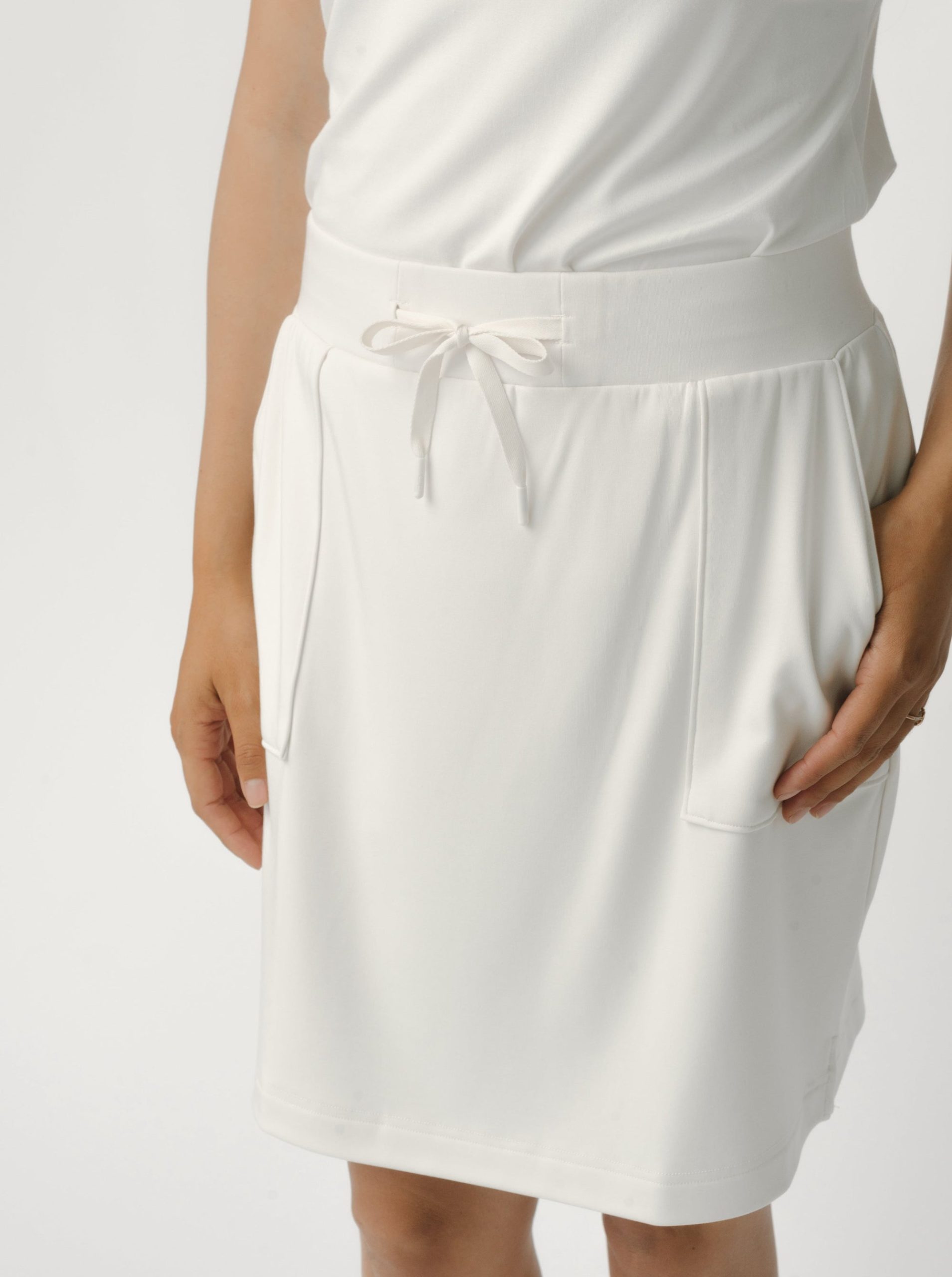 Women's Brushed Bamboo Patch Pocket Skirt - Image 3