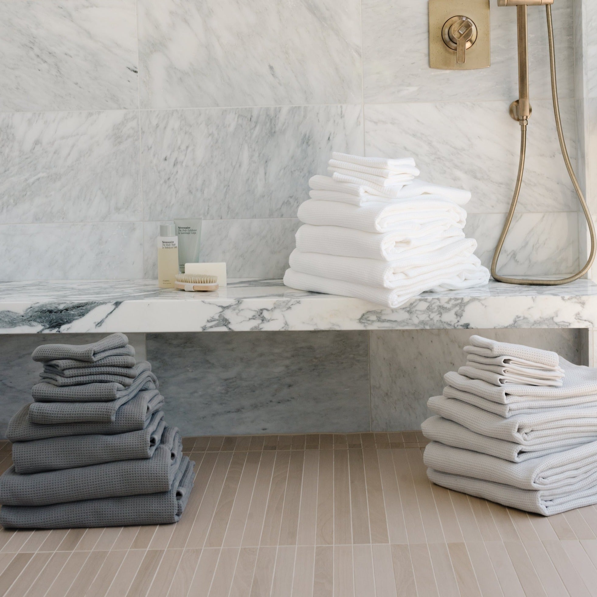 Waffle Bath Sheets - Image 6