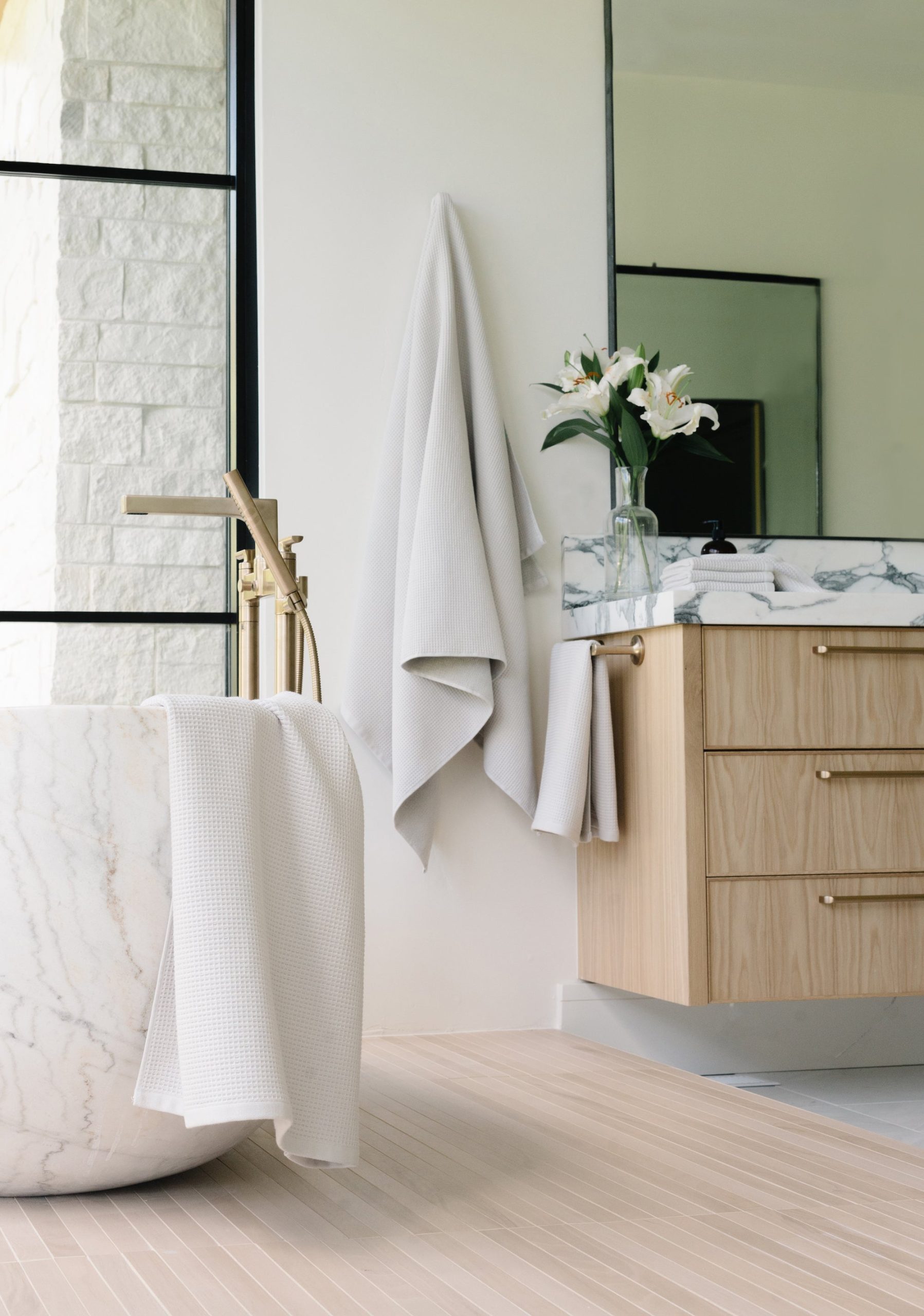 Waffle Bath Sheets - Image 5
