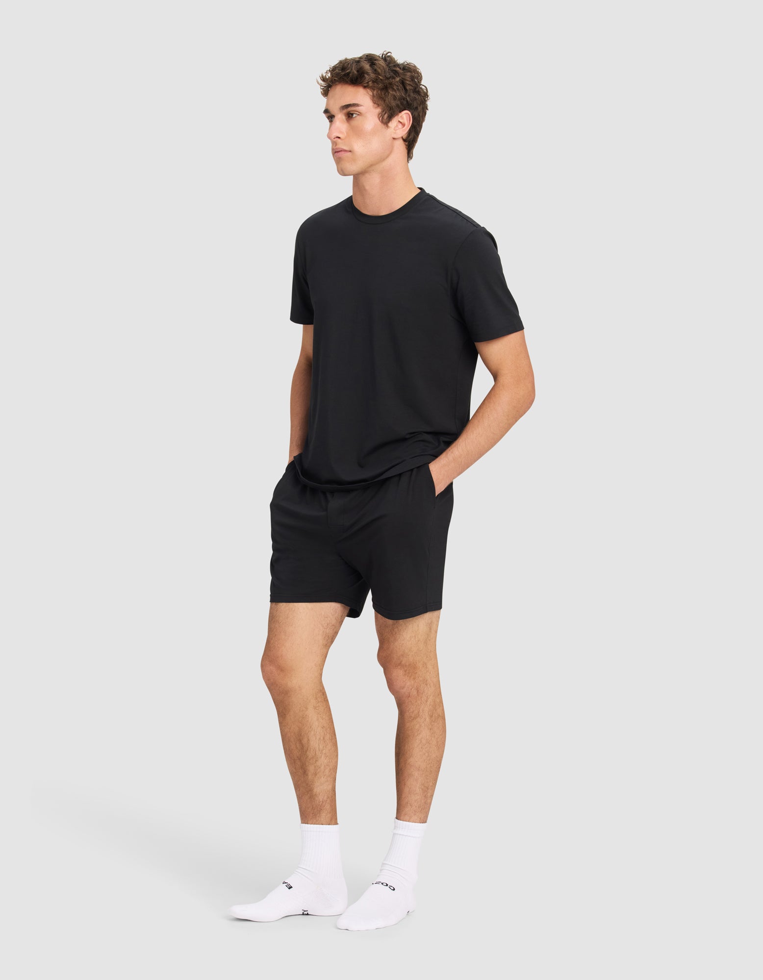 Men's First Layer Pajama Short Sleeve Tee & Short Set - Image 2