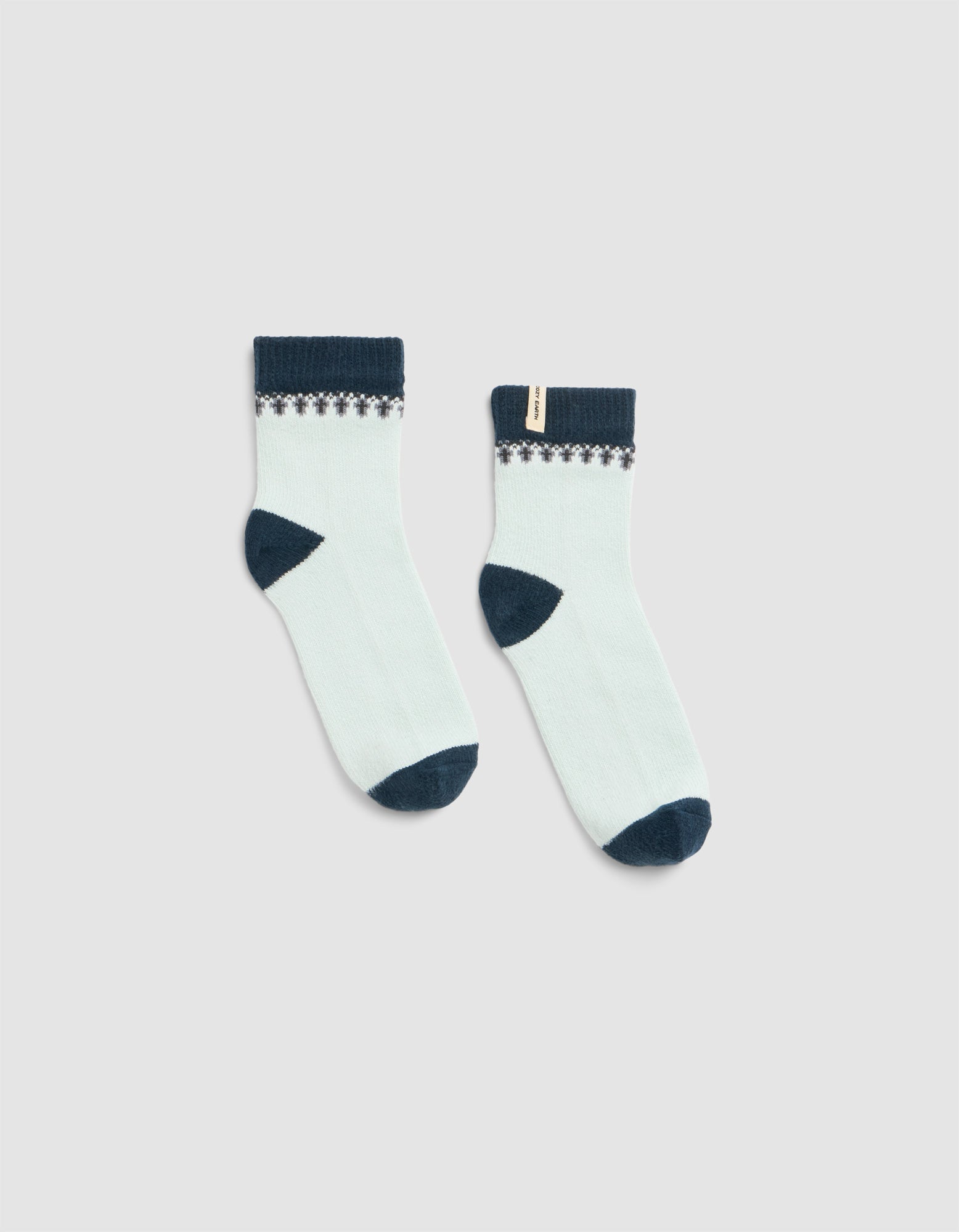 The Mistletoe Plush Modern Crew Sock - Image 3