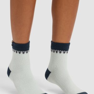 The Mistletoe Plush Modern Crew Sock