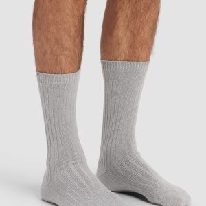 Men's Plush Lounge Calf Sock