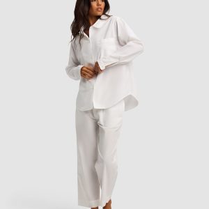 Women's Sutton Long Sleeve Cropped Pajama Set