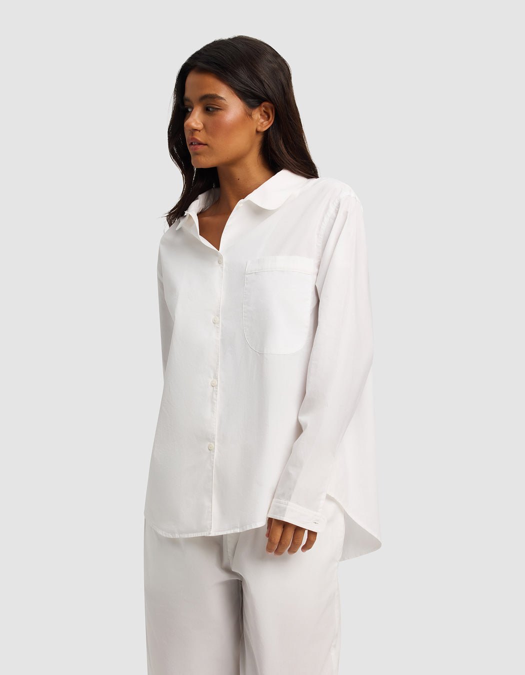 Women's Sutton Long Sleeve Cropped Pajama Set - Image 7