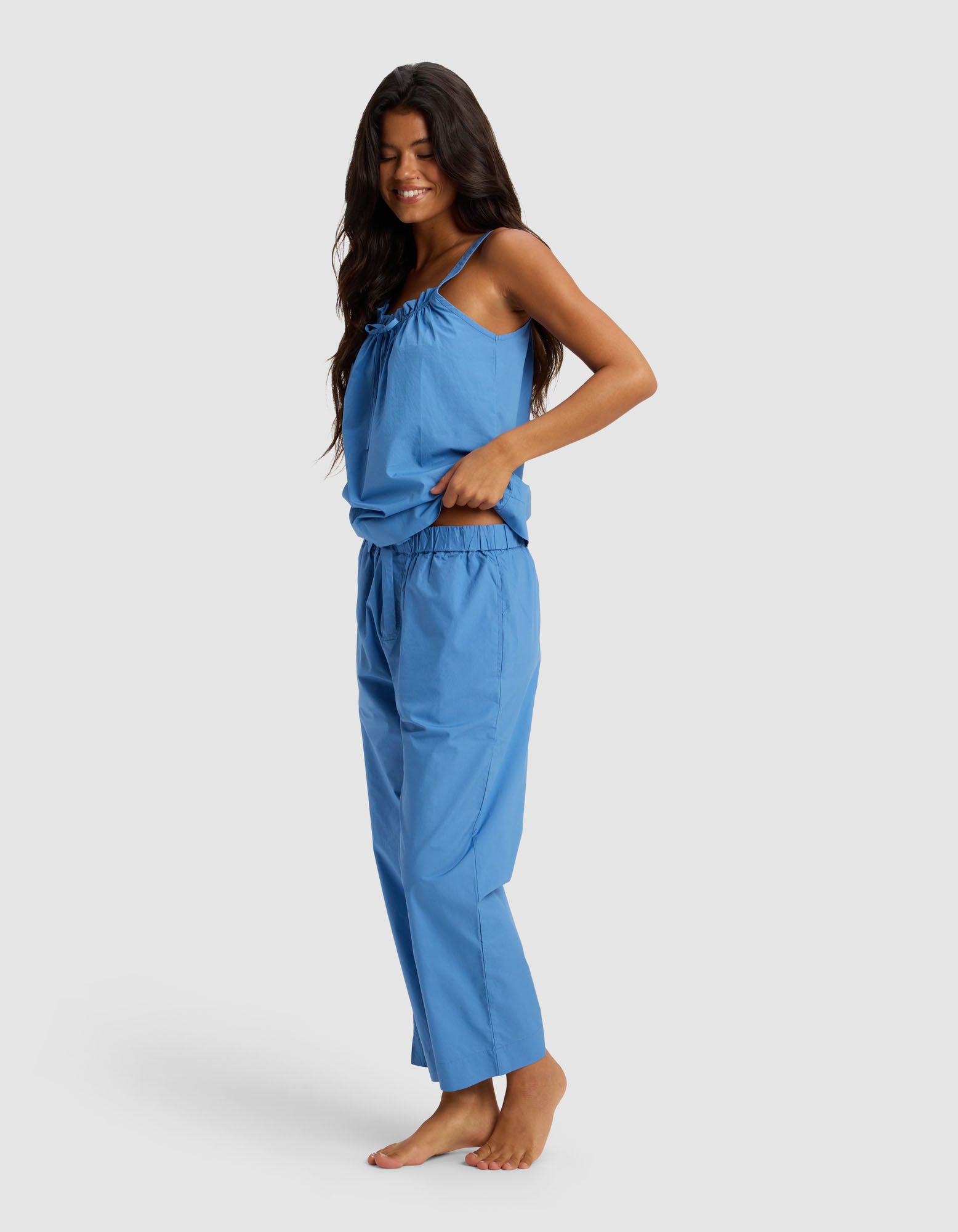 Women's Sutton Tank & Cropped Pant Pajama Set - Image 2