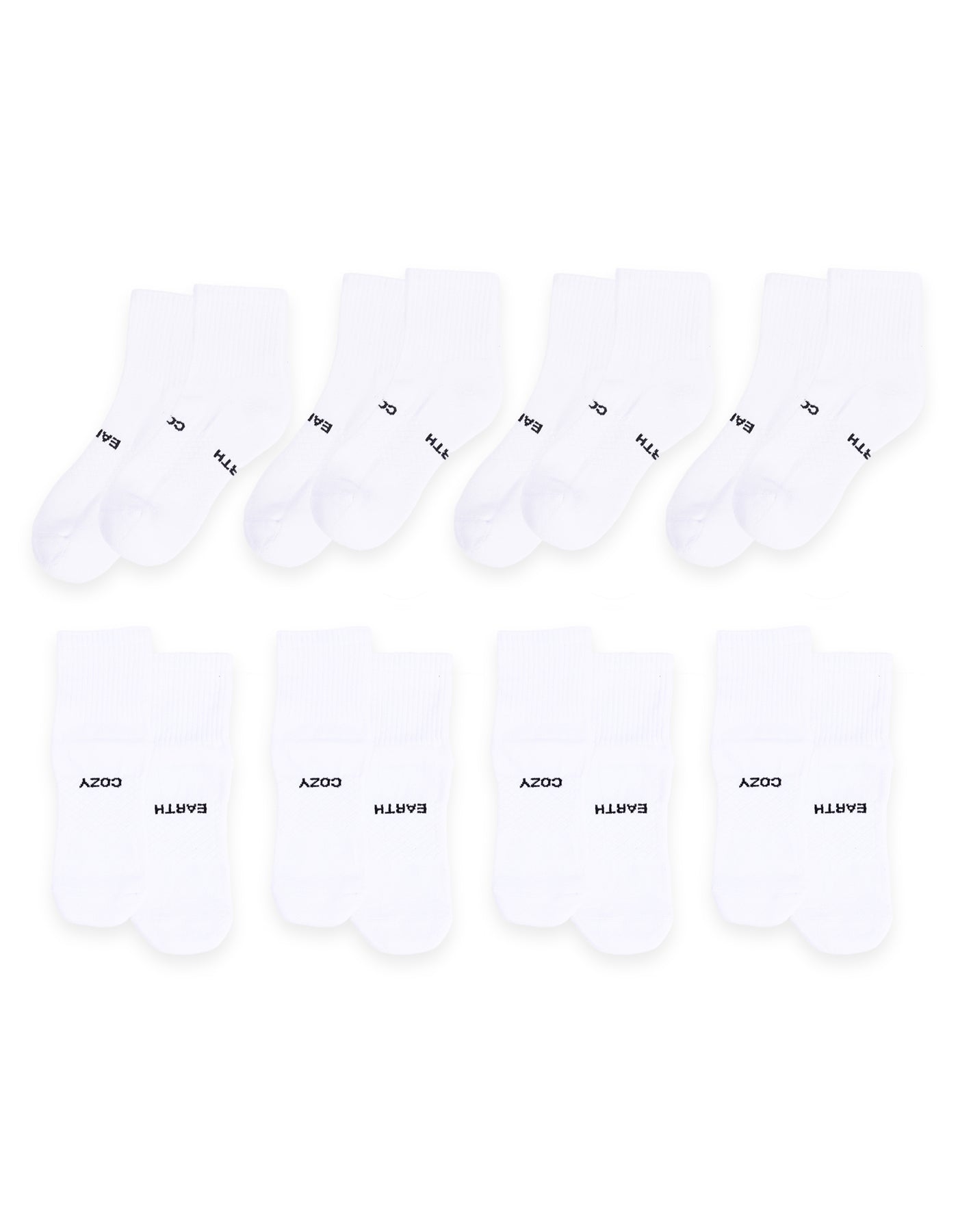 Men's Essential Quarter Sock 8-Pack - Image 6