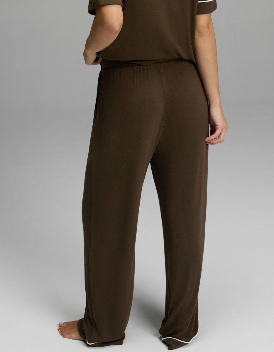 Women's Bamboo Rib-Knit Classic Pajama Pant - Image 2