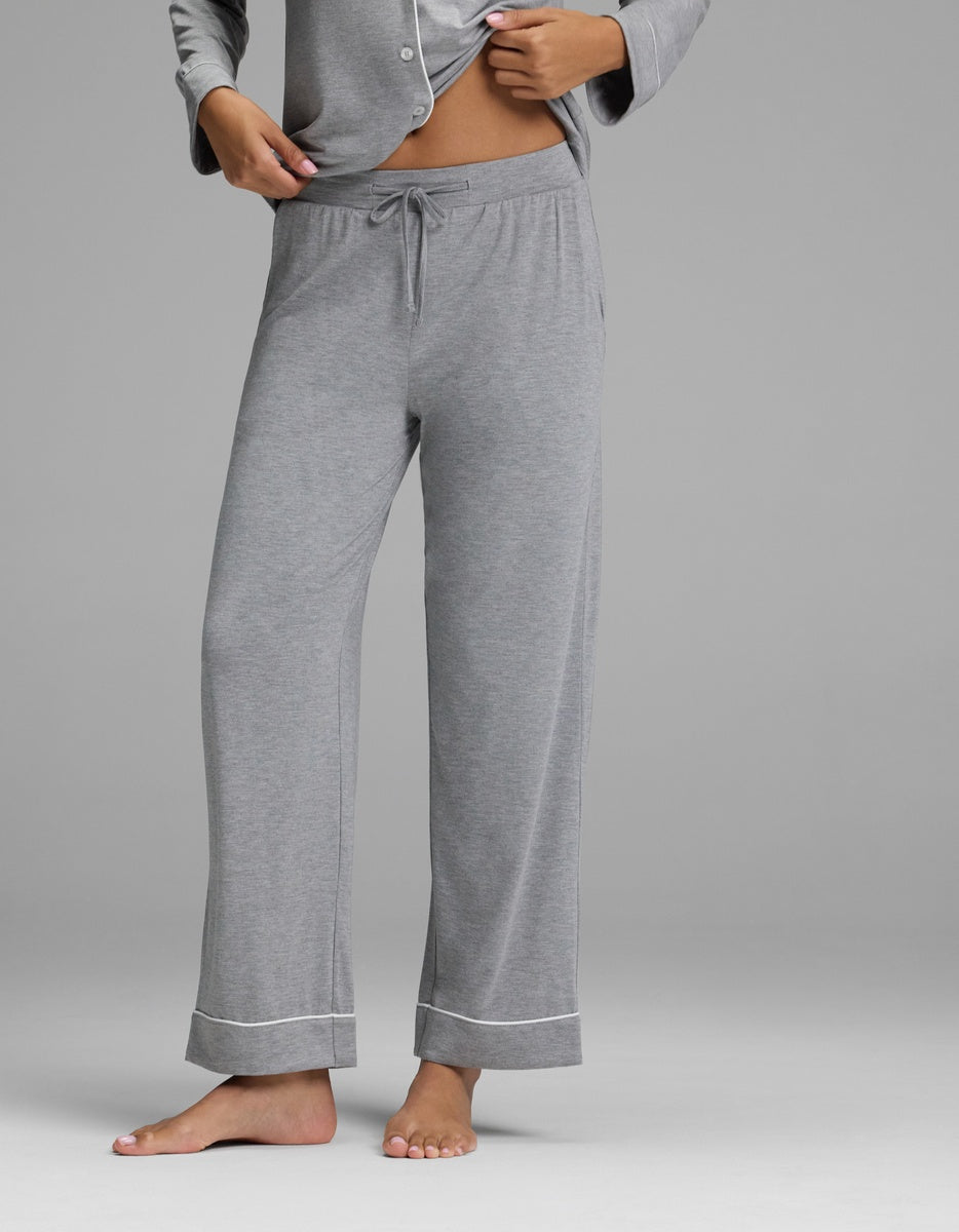 Women's Bamboo Stretch-Knit Long Sleeve Pajama Set - Petite - Image 5