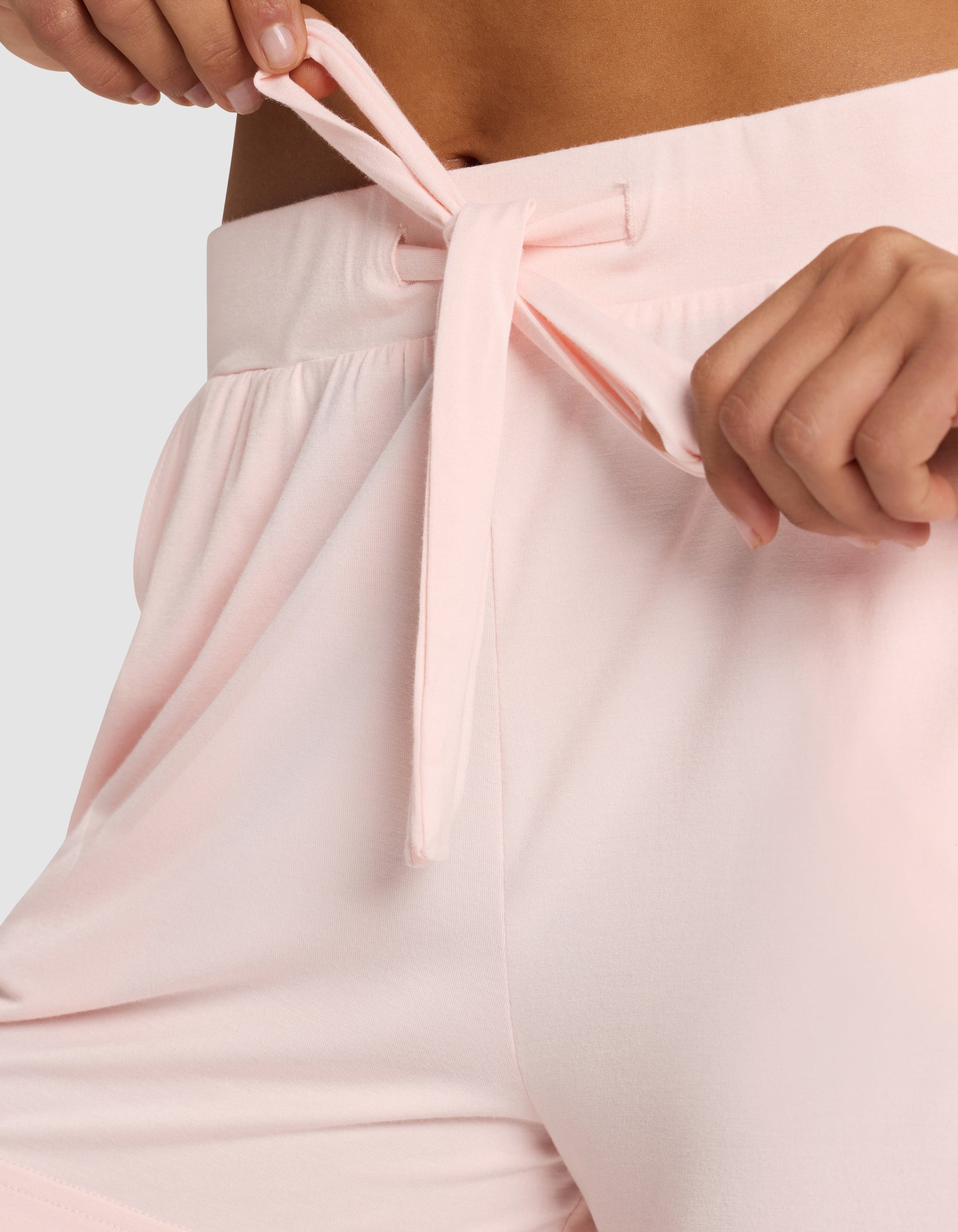 Women's Bamboo Stretch-Knit Lounge Tee & Shorts Set - Image 8