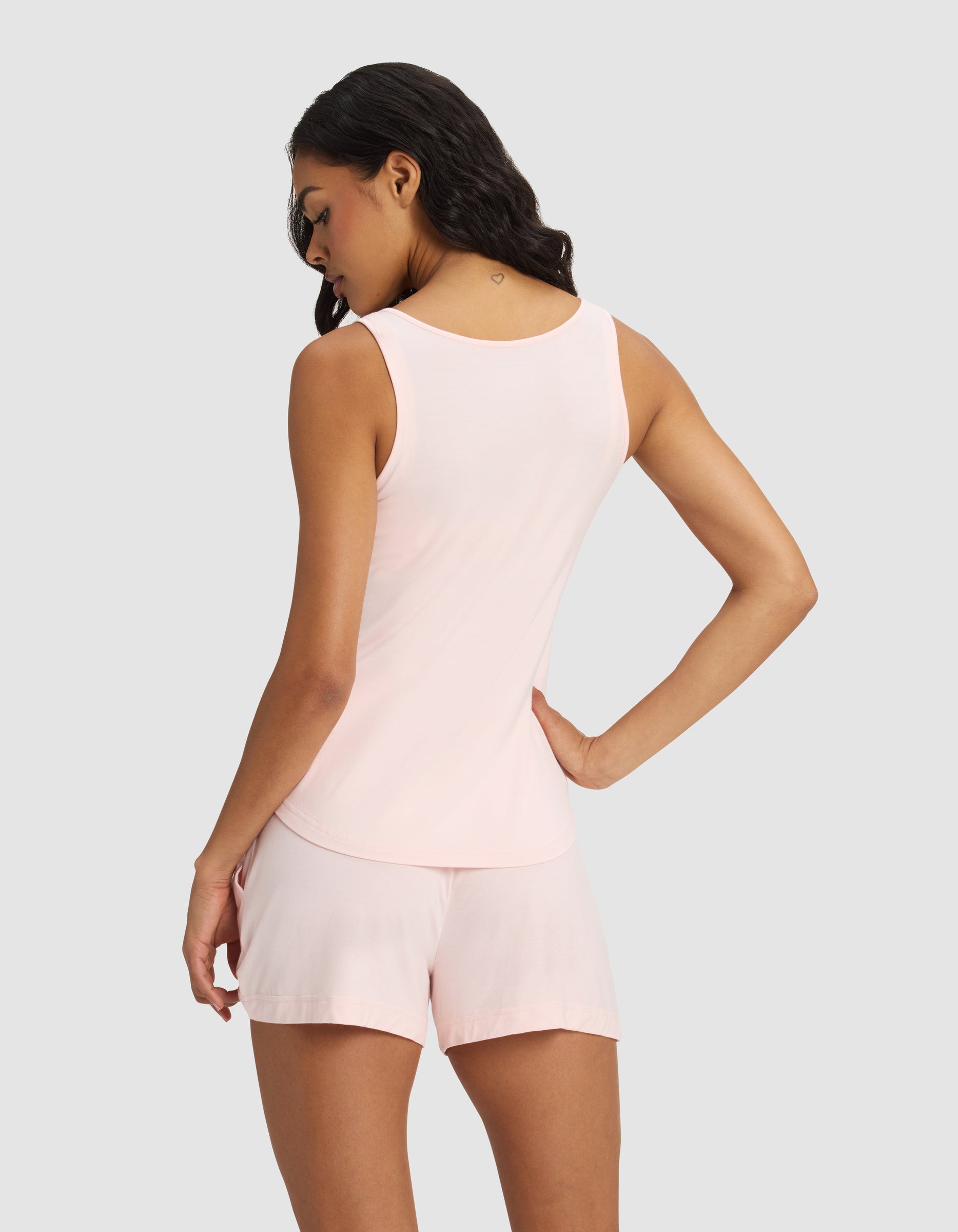 Women's Bamboo Stretch-Knit Tank & Short Set - Image 3