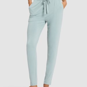 Women's Bamboo Stretch-Knit Tapered Pant