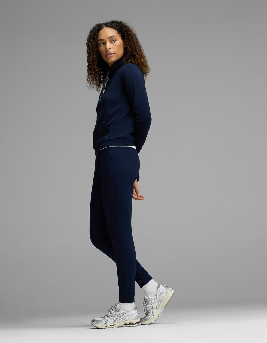 Women's Brushed Bamboo Mock Neck & Jogger Set - Image 2