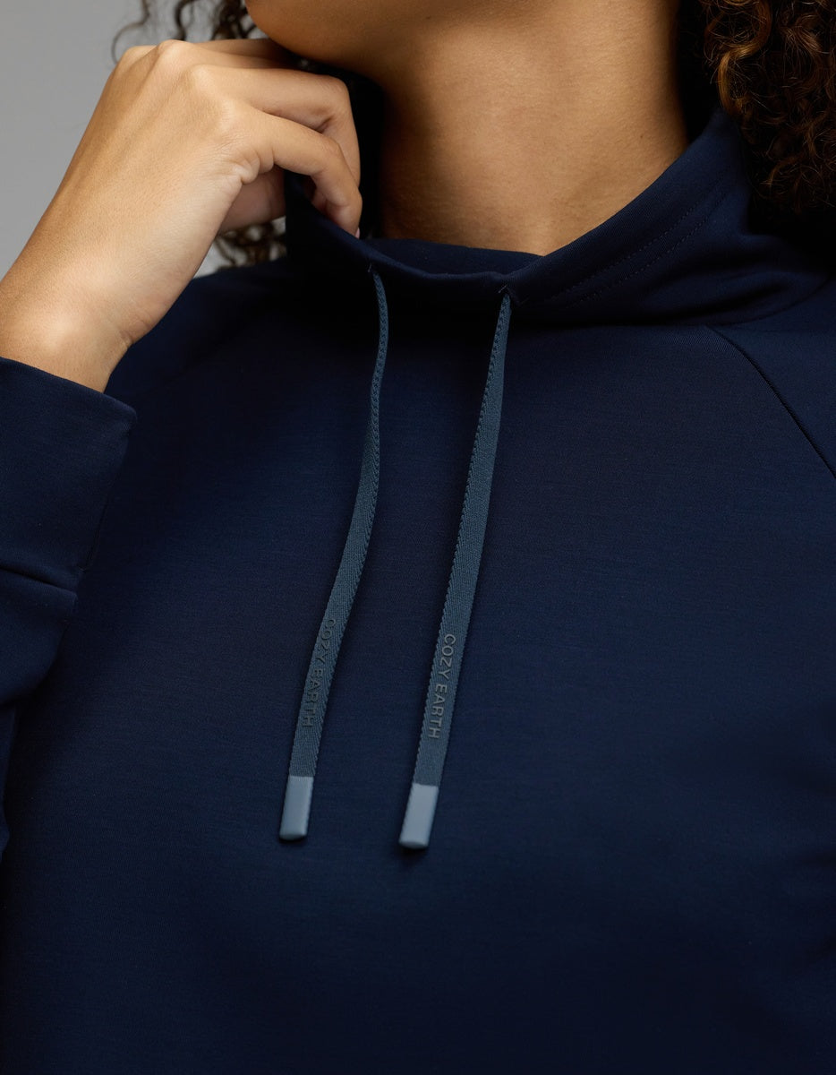 Women's Brushed Bamboo Mock Neck - Image 4