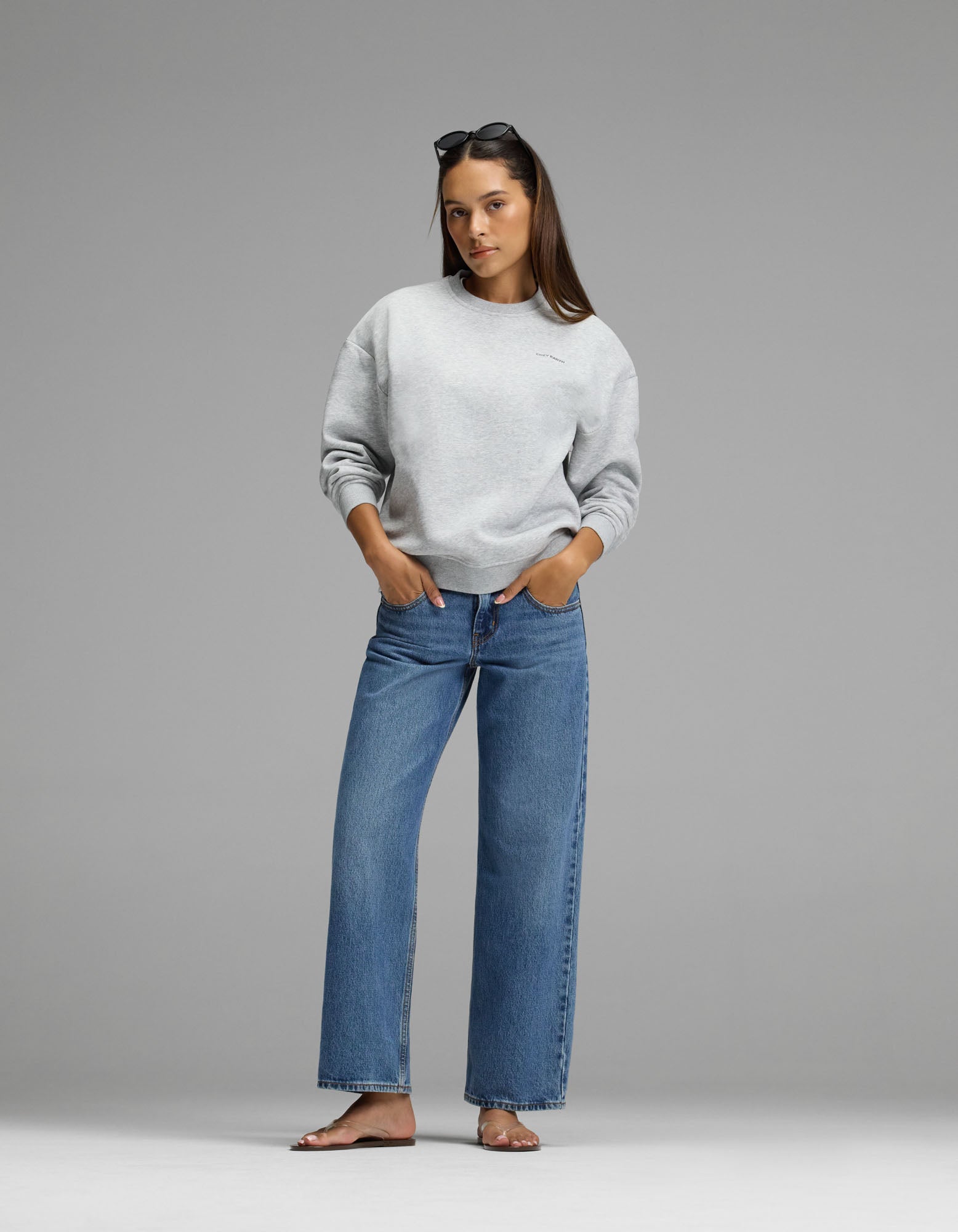 Women's CityScape Crewneck - Image 4