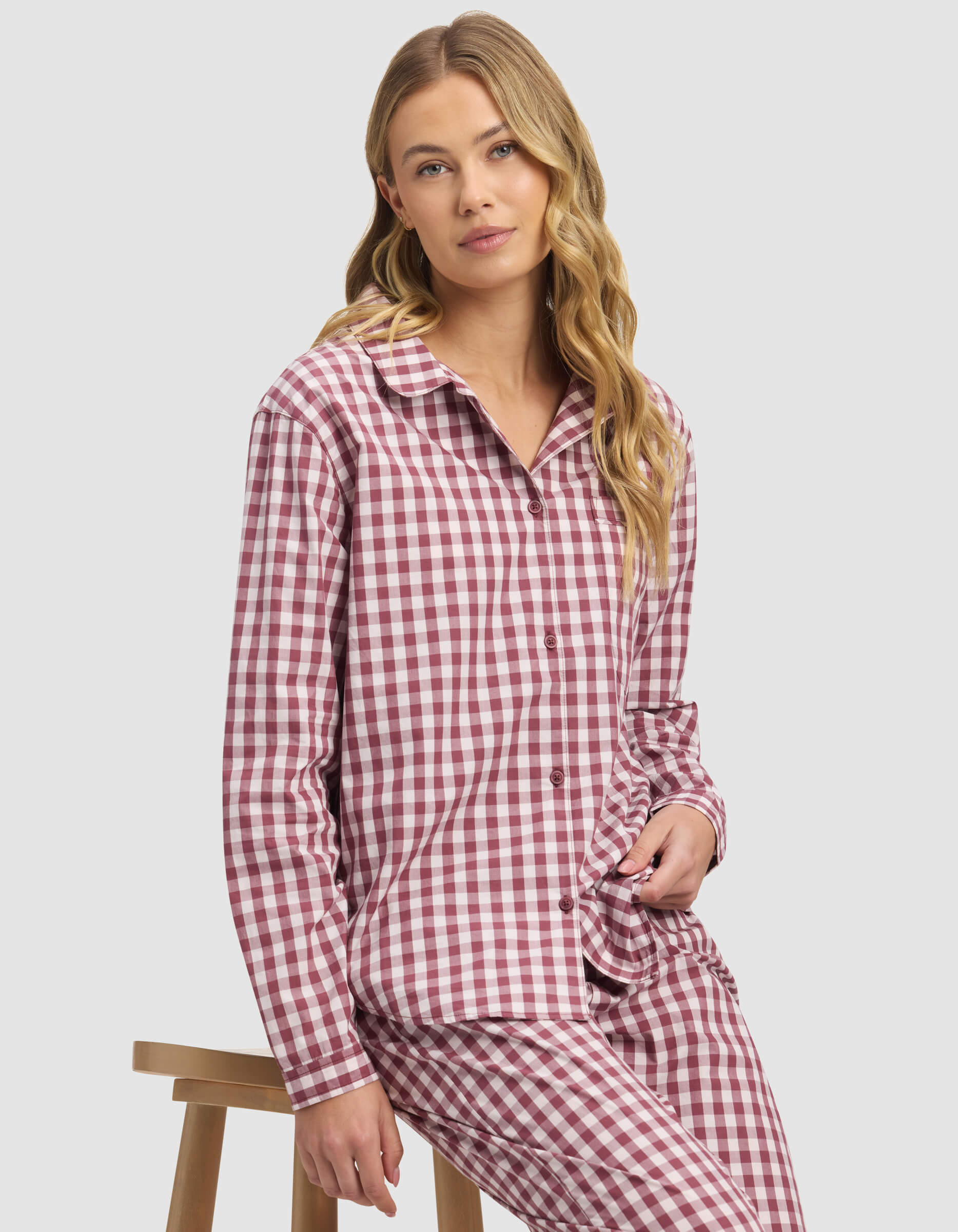 Women's Sutton Long Sleeve Pajama Set - Image 4