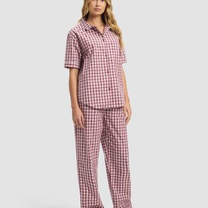 Women's Sutton Short Sleeve & Pant Pajama Set